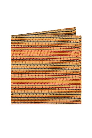 Yellow Cotton Pocket Square by Closet Code