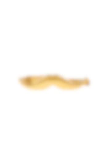 Gold Mustache Tie Bar Pin by Closet Code