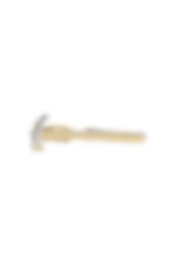 Gold & Silver Hammer Tie Pin by Closet Code