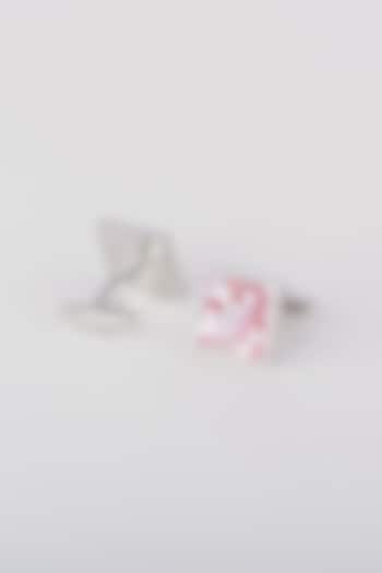 Pink Mother Of Pearl Cufflinks by Closet Code