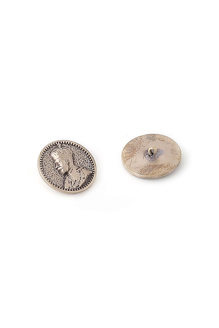 Antique Gold Prince V Buttons (Set of 13) by Cosa Nostraa at Pernia's Pop Up Shop
