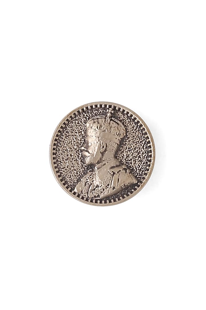 Antique Gold Prince V Buttons (Set of 5) by Cosa Nostraa at Pernia's Pop Up Shop