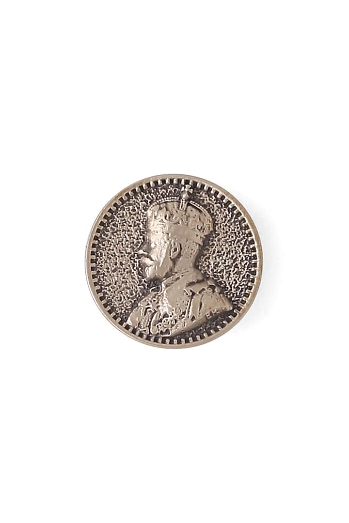 Antique Gold Prince V Brass Buttons (Set of 7) by Cosa Nostraa at Pernia's Pop Up Shop