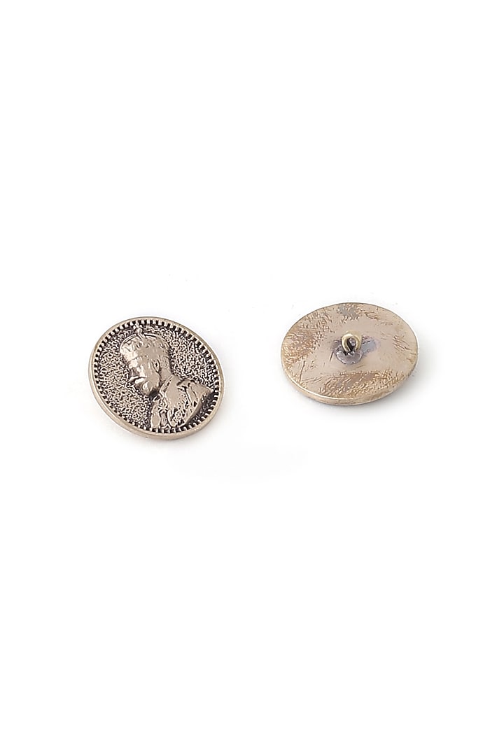 Antique Gold Prince V Brass Buttons (Set of 7) by Cosa Nostraa at Pernia's Pop Up Shop