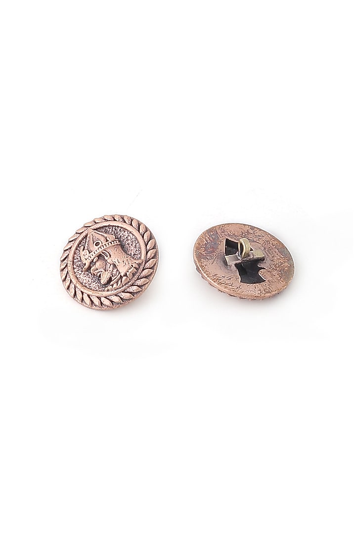 Antique Gold Lion Of Judah Buttons (Set of 7) by Cosa Nostraa at Pernia's Pop Up Shop