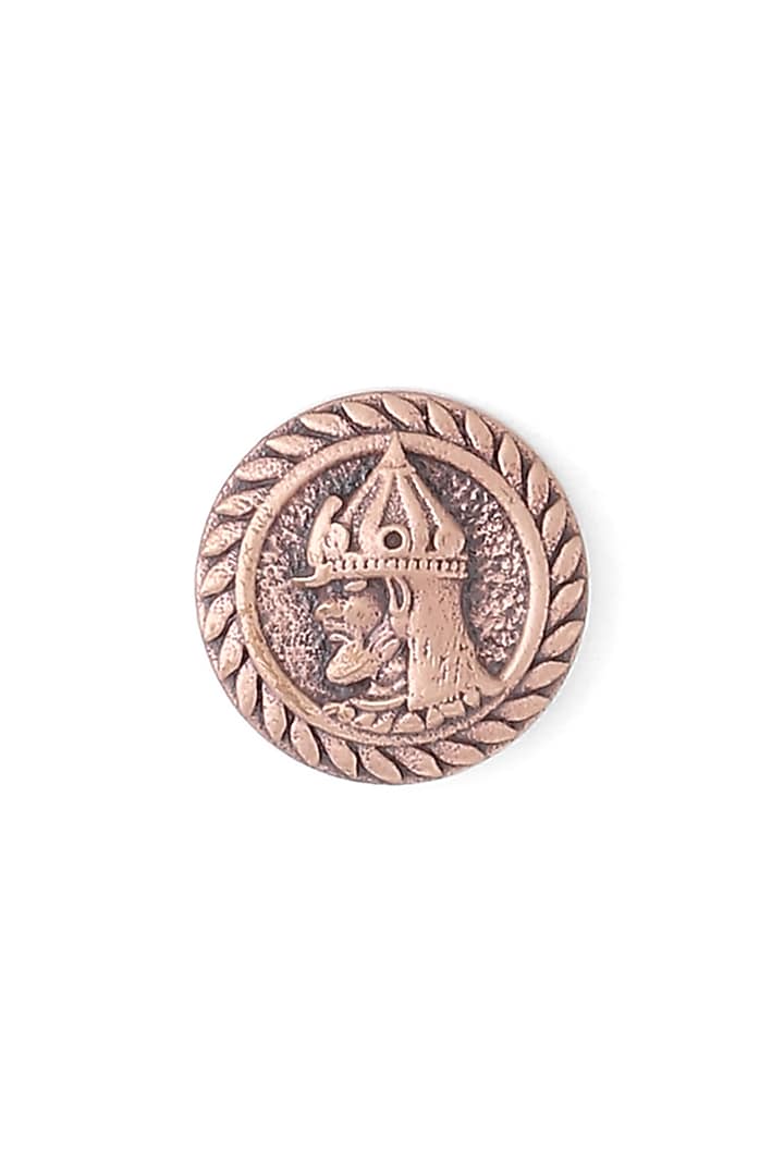 Antique Gold Alexander Nevsky Buttons (Set of 7) by Cosa Nostraa at Pernia's Pop Up Shop