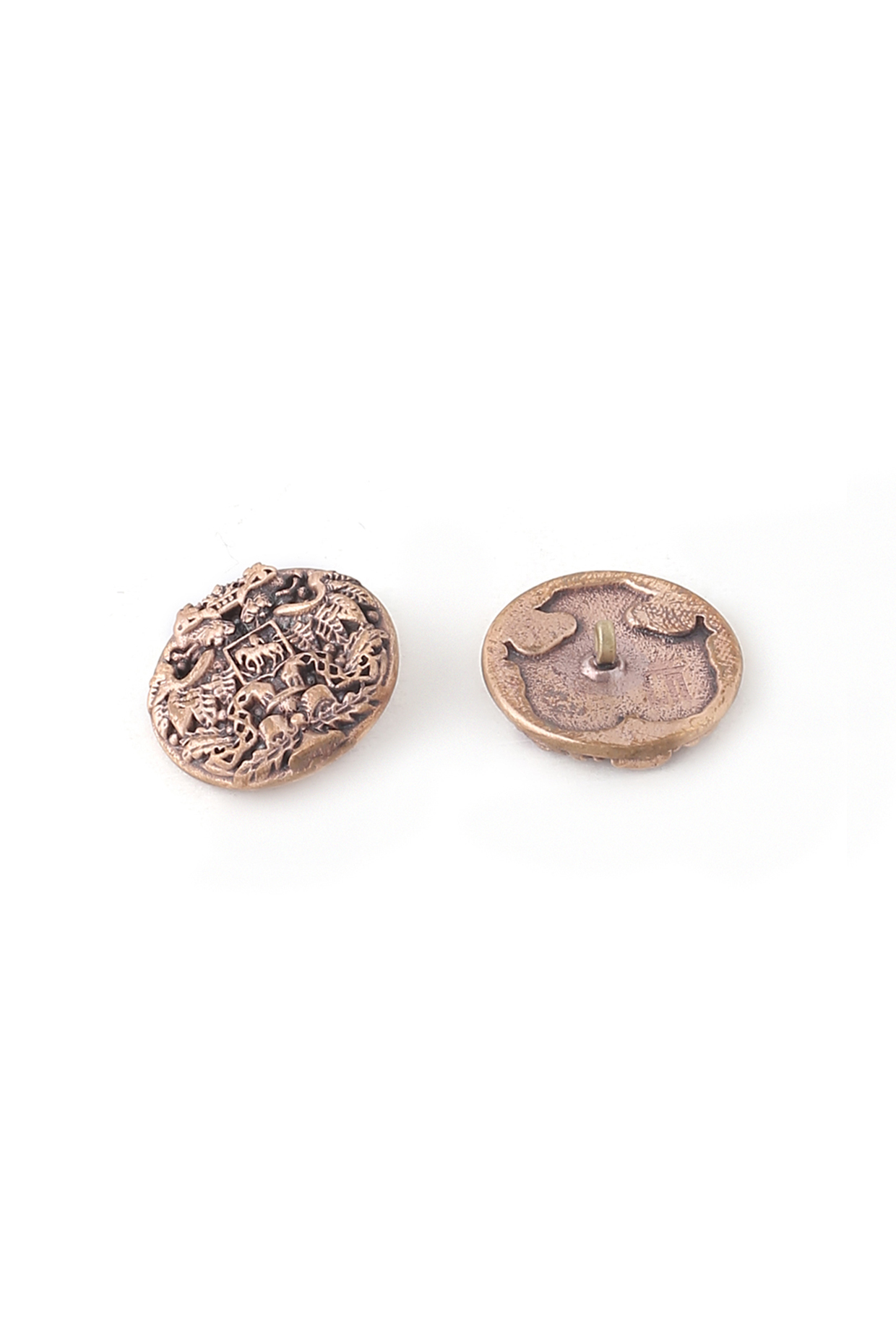 Antique Gold Military Merit Buttons (Set of 5) by Cosa Nostraa at Pernia's Pop Up Shop