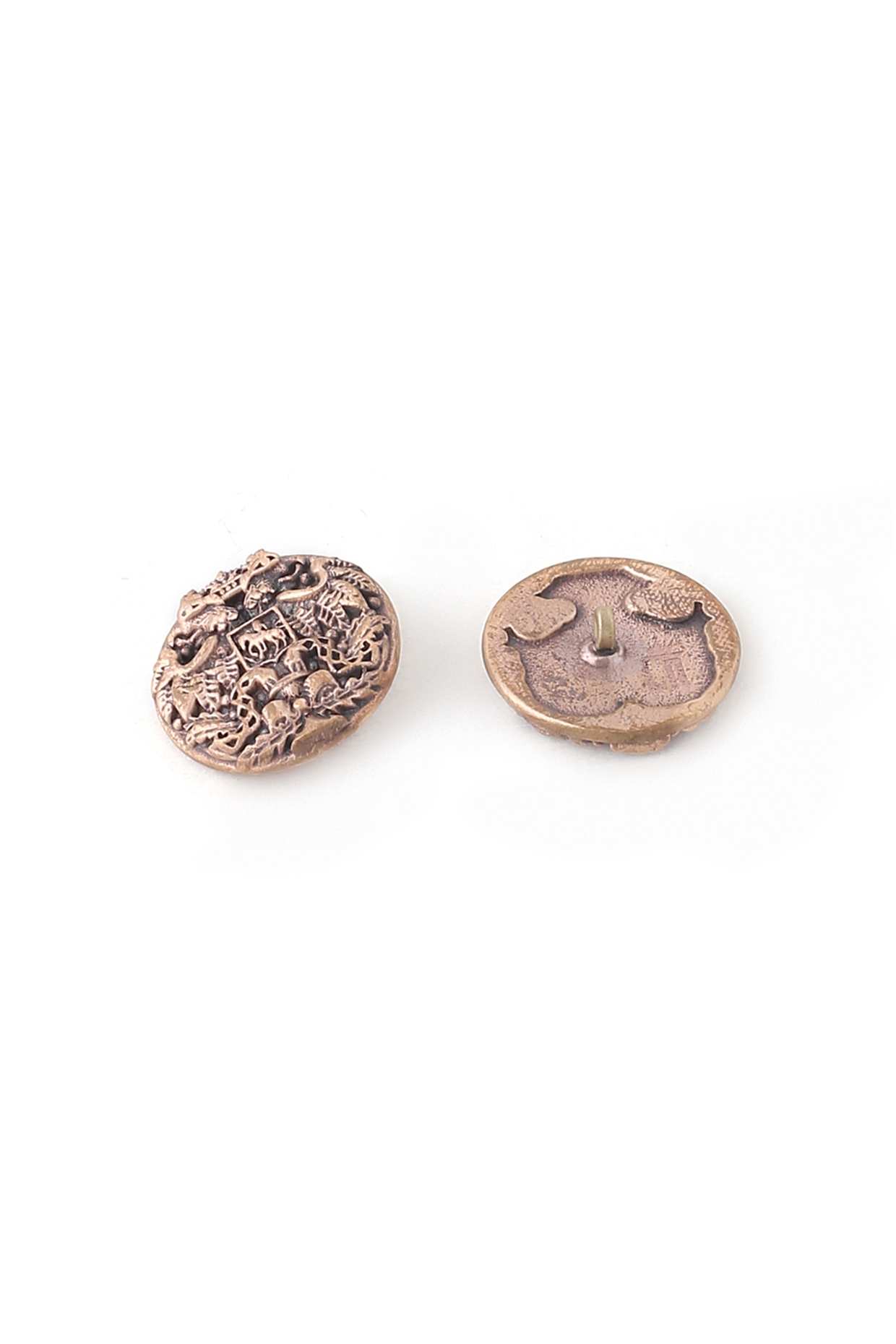 Antique Gold Military Merit Buttons (Set of 7) by Cosa Nostraa at Pernia's Pop Up Shop