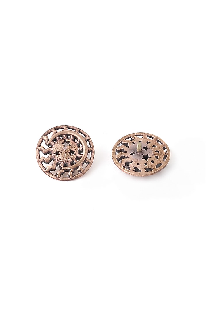 Antique Gold Lion Of Judah Buttons (Set of 5) by Cosa Nostraa at Pernia's Pop Up Shop