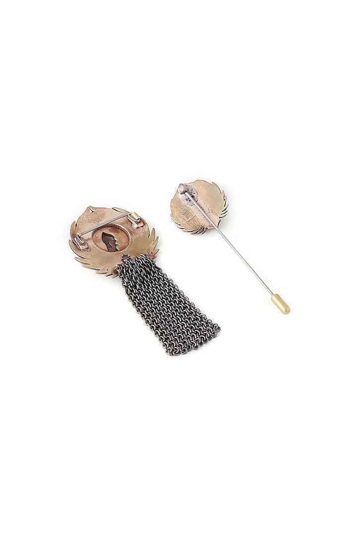Antique Gold Lapel Pin & Brooch by Cosa Nostraa at Pernia's Pop Up Shop