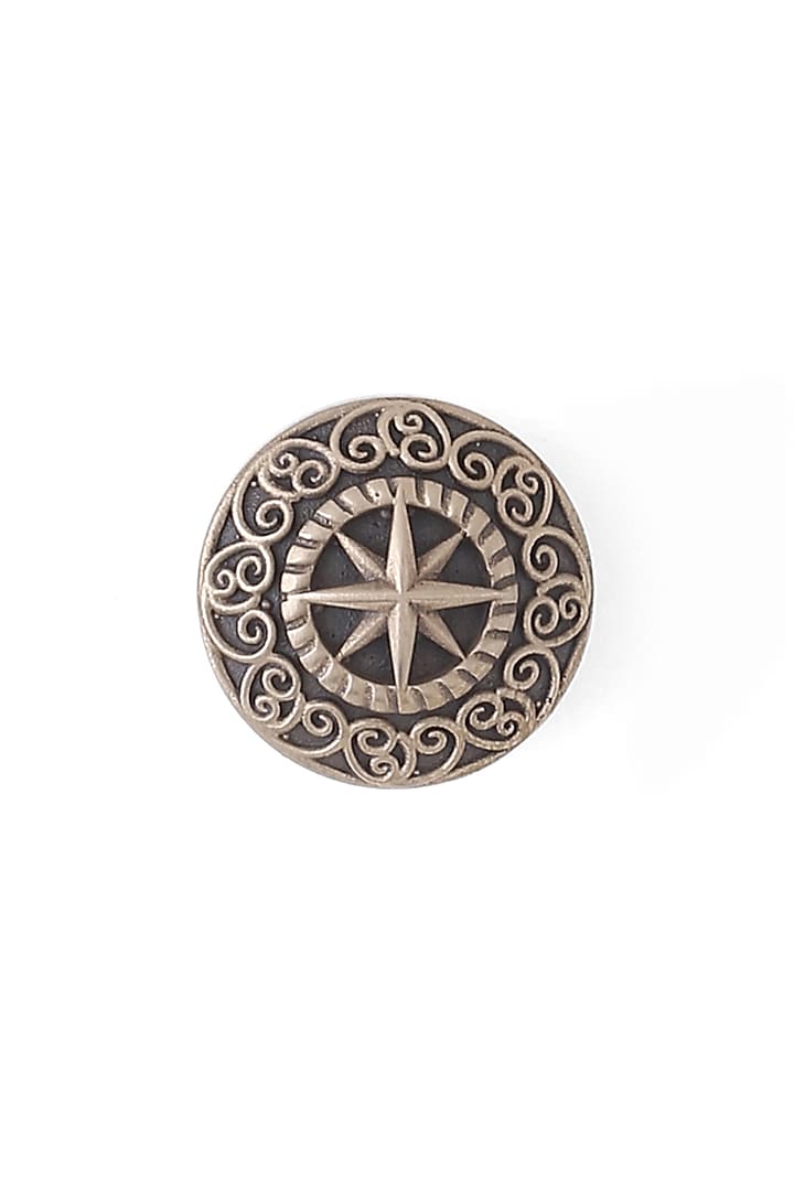 Antique Gold Sun Star Buttons (Set of 7) by Cosa Nostraa at Pernia's Pop Up Shop