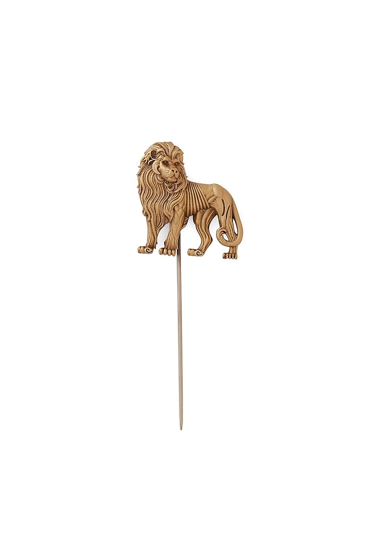 Antique Gold Brass Prideforge Lapel Pin by Cosa Nostraa at Pernia's Pop Up Shop