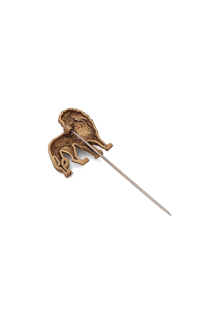 Antique Gold Brass Prideforge Lapel Pin by Cosa Nostraa at Pernia's Pop Up Shop