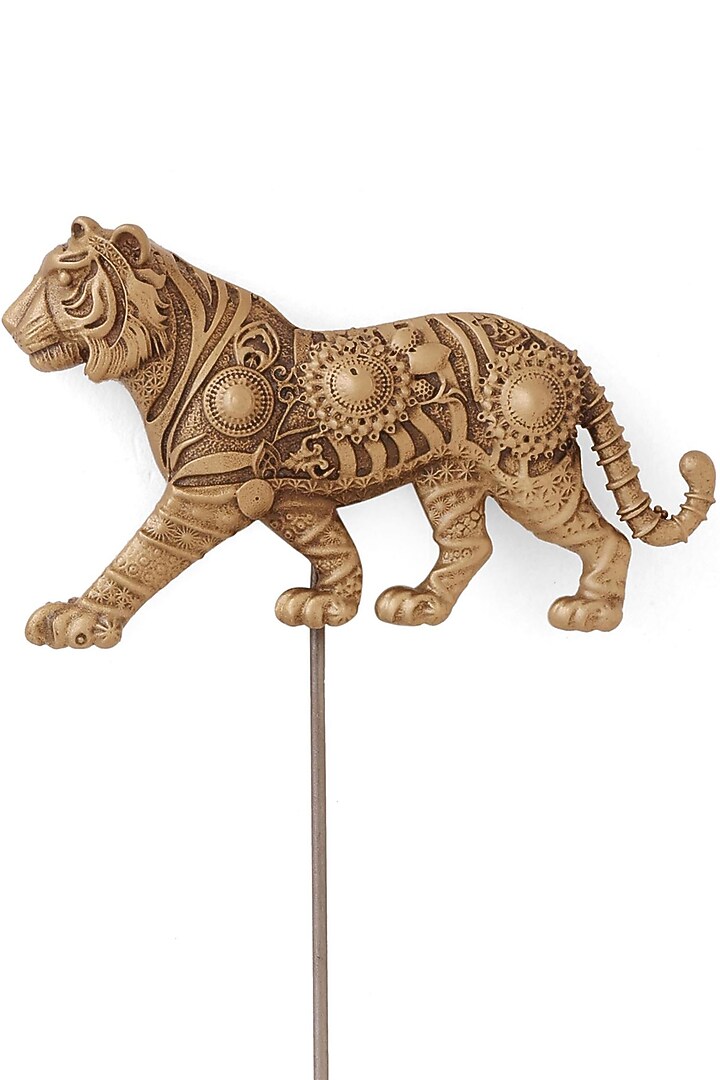 Antique Gold Brass Stride Of Valor Brooch by Cosa Nostraa at Pernia's Pop Up Shop