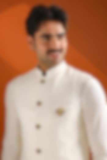 Oxidised Antique Gold Brass Divine Sunburst Brooch by Cosa Nostraa at Pernia's Pop Up Shop