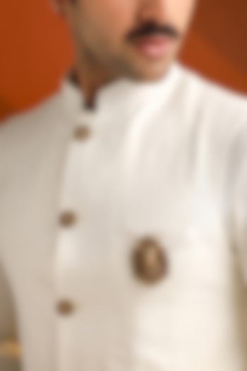 Oxidised Antique Gold Brass Lapel Pin & Brooches Gift Set by Cosa Nostraa at Pernia's Pop Up Shop