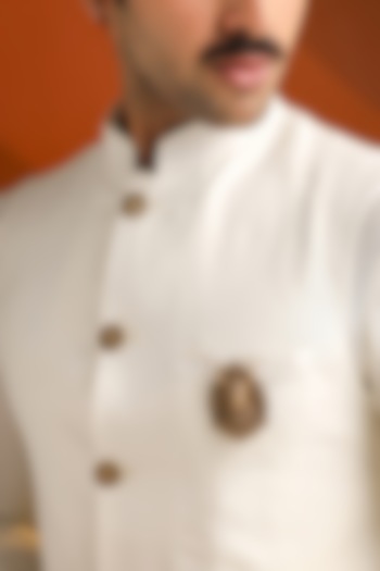 Oxidised Antique Gold Brass Lapel Pin & Brooches Gift Set by Cosa Nostraa at Pernia's Pop Up Shop