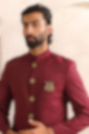 Oxidised Antique Gold Brass Brooch by Cosa Nostraa at Pernia's Pop Up Shop