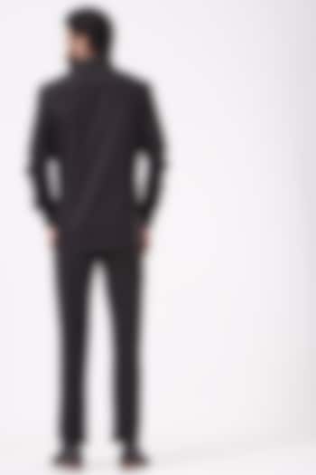 Black Premium Glitter Party Wear Shirt by Cosa Nostraa at Pernia's Pop Up Shop