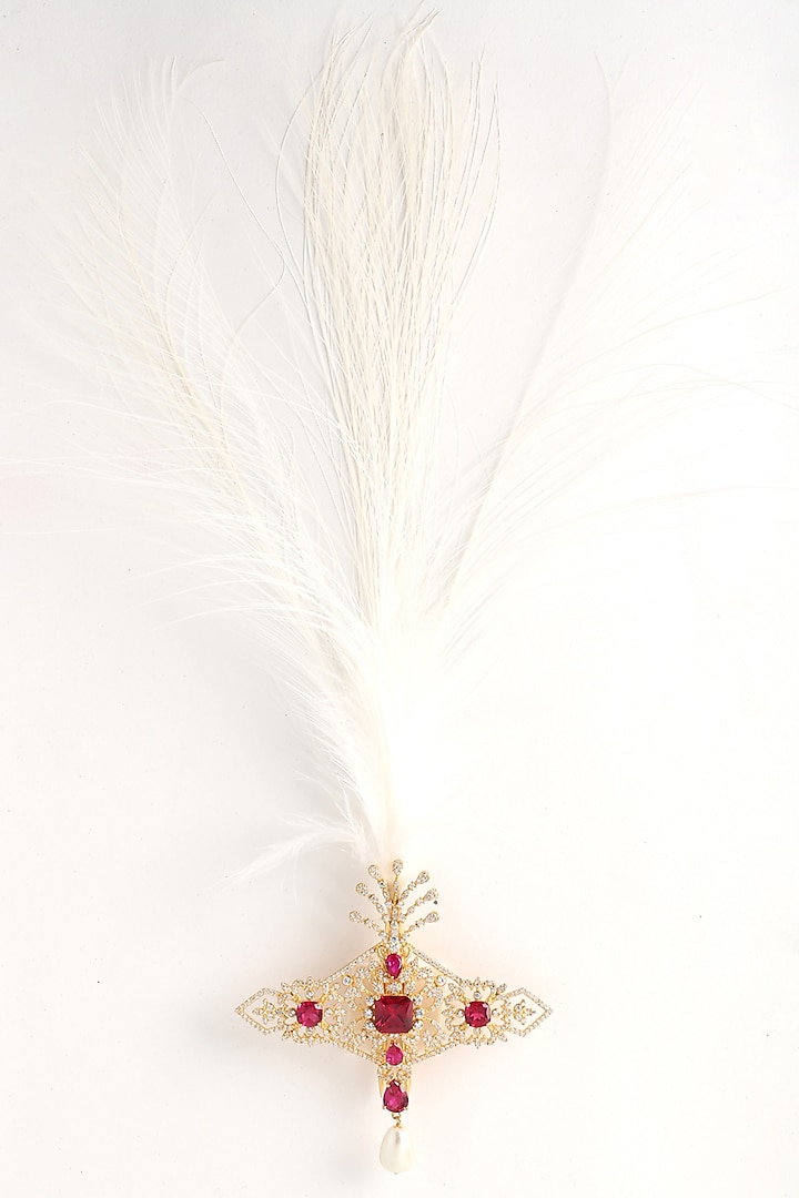 Antique Gold Stone Kalangi by Cosa Nostraa at Pernia's Pop Up Shop