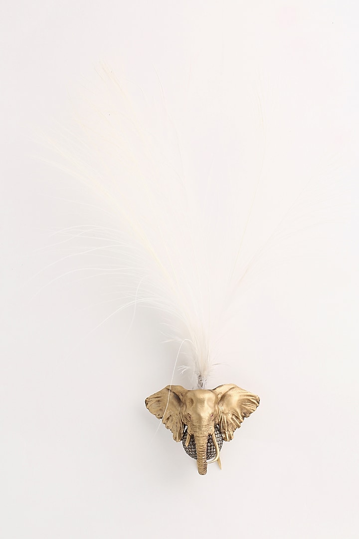 Antique Gold Elephant Kalangi by Cosa Nostraa at Pernia's Pop Up Shop