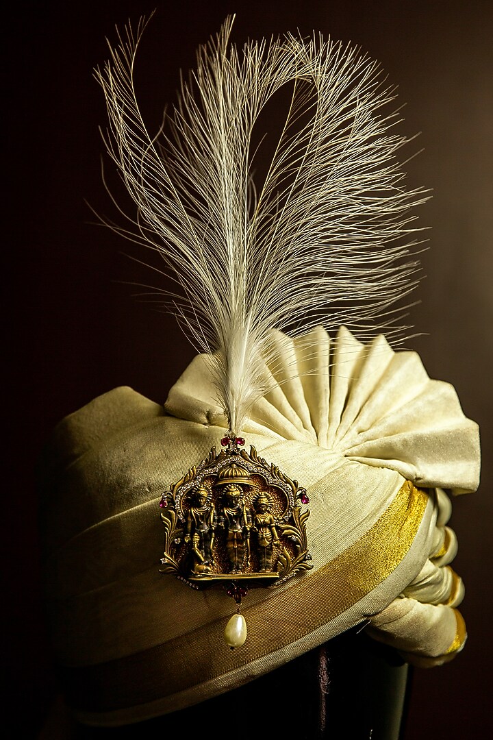 Antique Gold Ram Darbar Kalangi by Cosa Nostraa at Pernia's Pop Up Shop