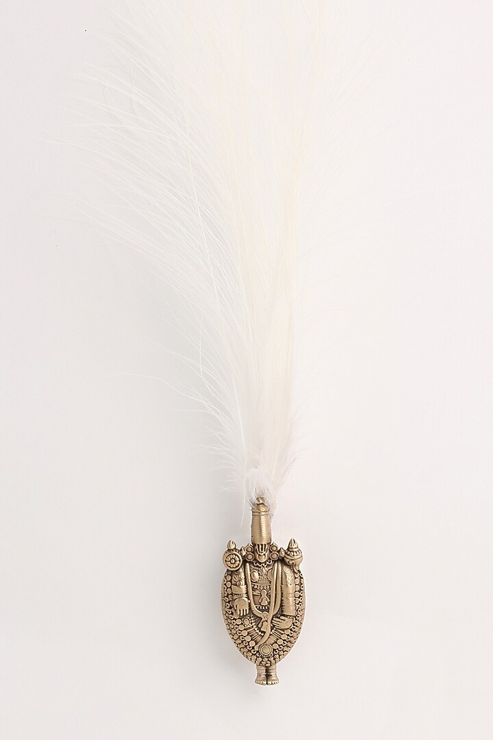 Antique Gold Balaji Kalangi by Cosa Nostraa at Pernia's Pop Up Shop
