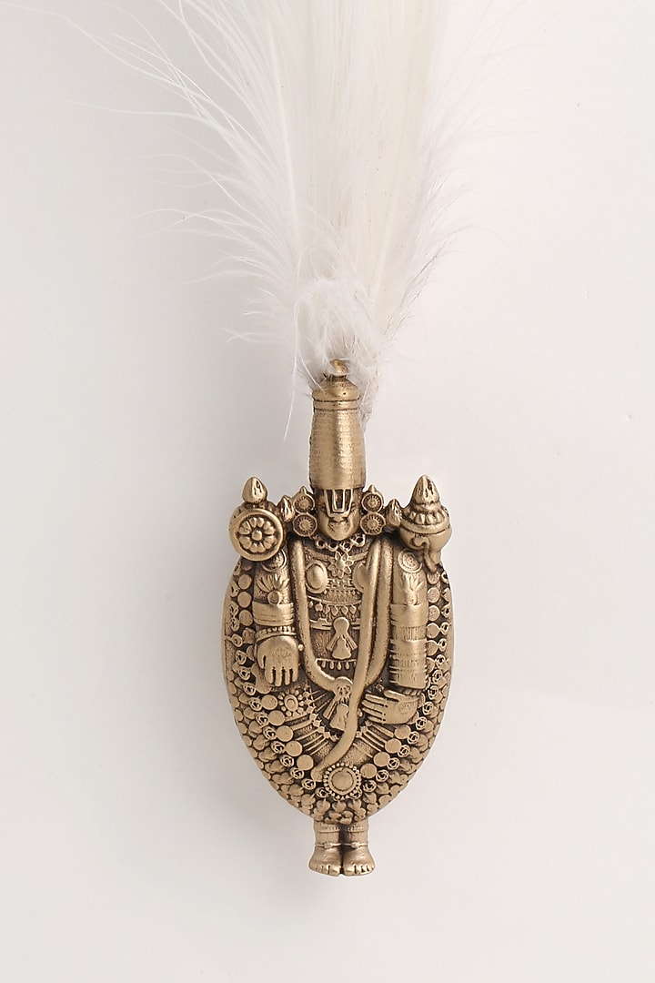 Antique Gold Balaji Kalangi by Cosa Nostraa at Pernia's Pop Up Shop