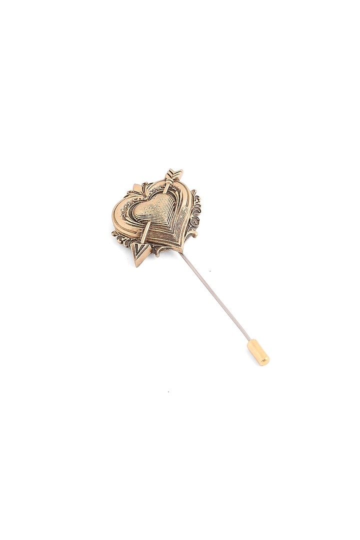 Antique Gold Brass Cupid Arrow Pin by Cosa Nostraa at Pernia's Pop Up Shop