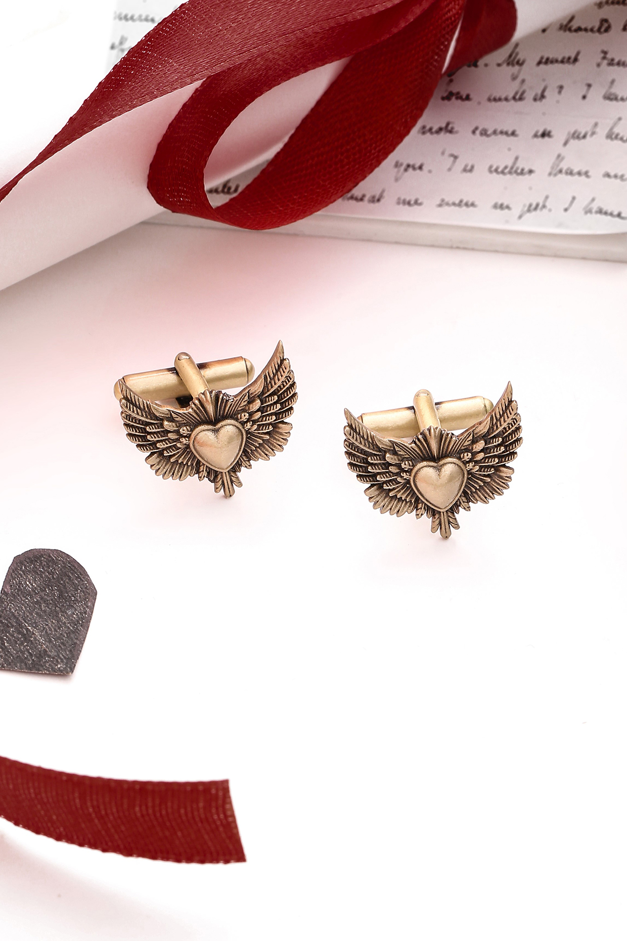 Antique Gold Brass Cufflinks by Cosa Nostraa