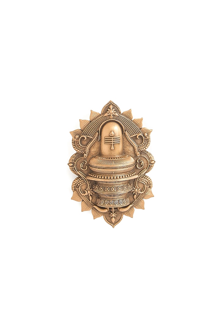 Antique Gold Brass Brooch by Cosa Nostraa at Pernia's Pop Up Shop