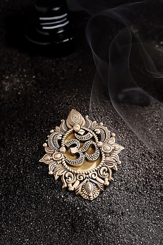 Antique Gold Brass Brooch by Cosa Nostraa