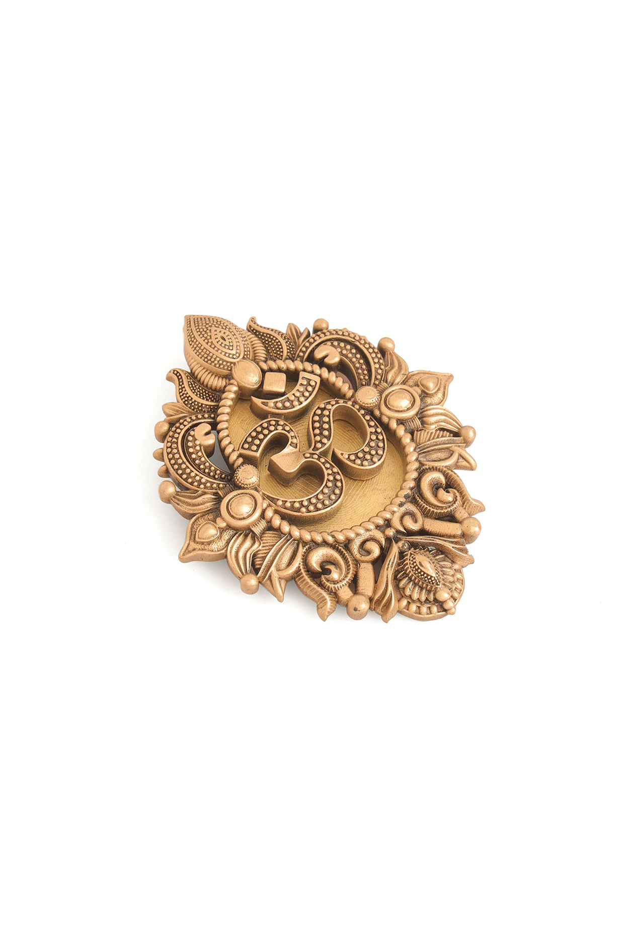 Antique Gold Brass Brooch & Lapel Pin Set by Cosa Nostraa