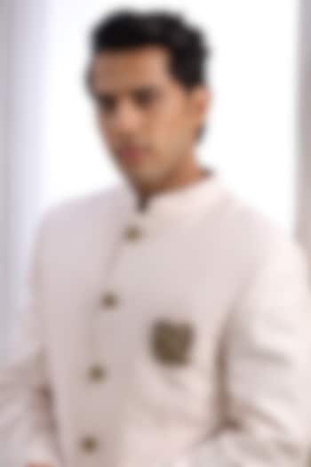 Oxidised Antique Gold Brass Brooch by Cosa Nostraa at Pernia's Pop Up Shop