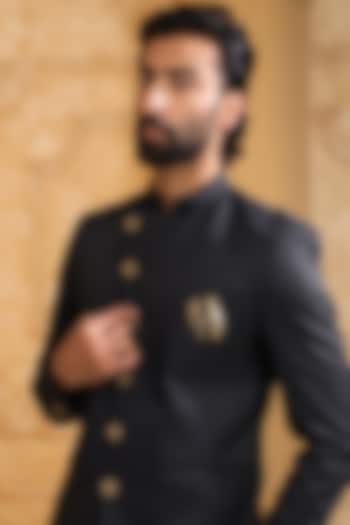 Oxidised Antique Gold Brass Brooch by Cosa Nostraa at Pernia's Pop Up Shop