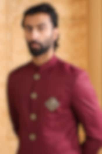 Oxidised Antique Gold Brass Brooch by Cosa Nostraa at Pernia's Pop Up Shop