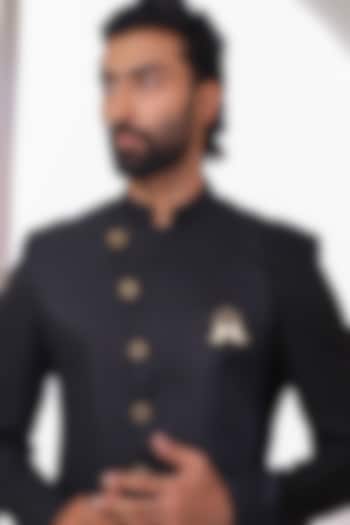 Oxidised Antique Gold Brass Brooch by Cosa Nostraa at Pernia's Pop Up Shop