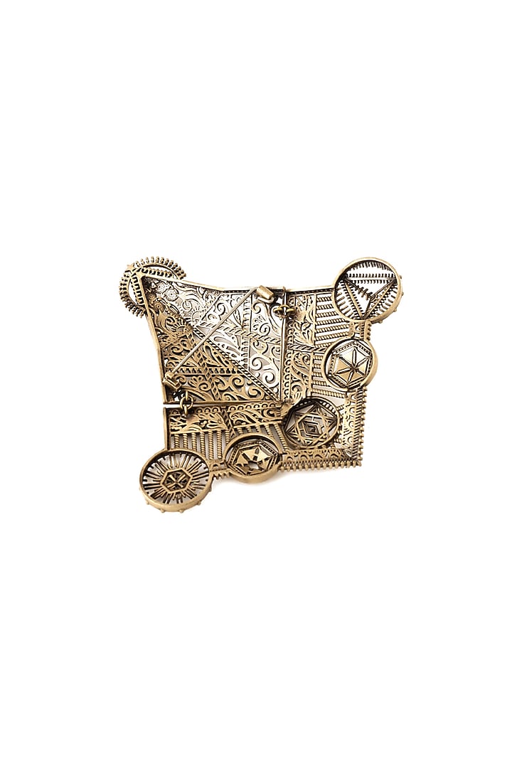 Antique Gold Filigree Brooch by Cosa Nostraa at Pernia's Pop Up Shop