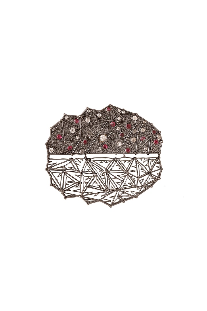 Antique Gold Enchanted Circle Brooch by Cosa Nostraa at Pernia's Pop Up Shop