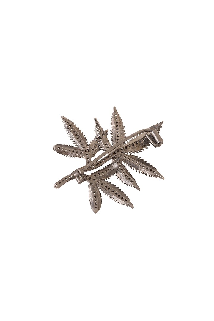 Antique Gold Leaf Bloom Brooch by Cosa Nostraa at Pernia's Pop Up Shop