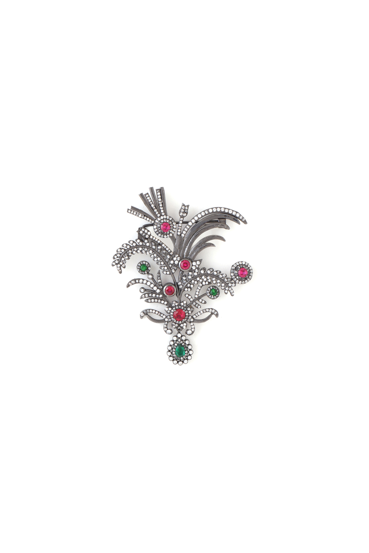 Antique Gold Brass Brooch by Cosa Nostraa