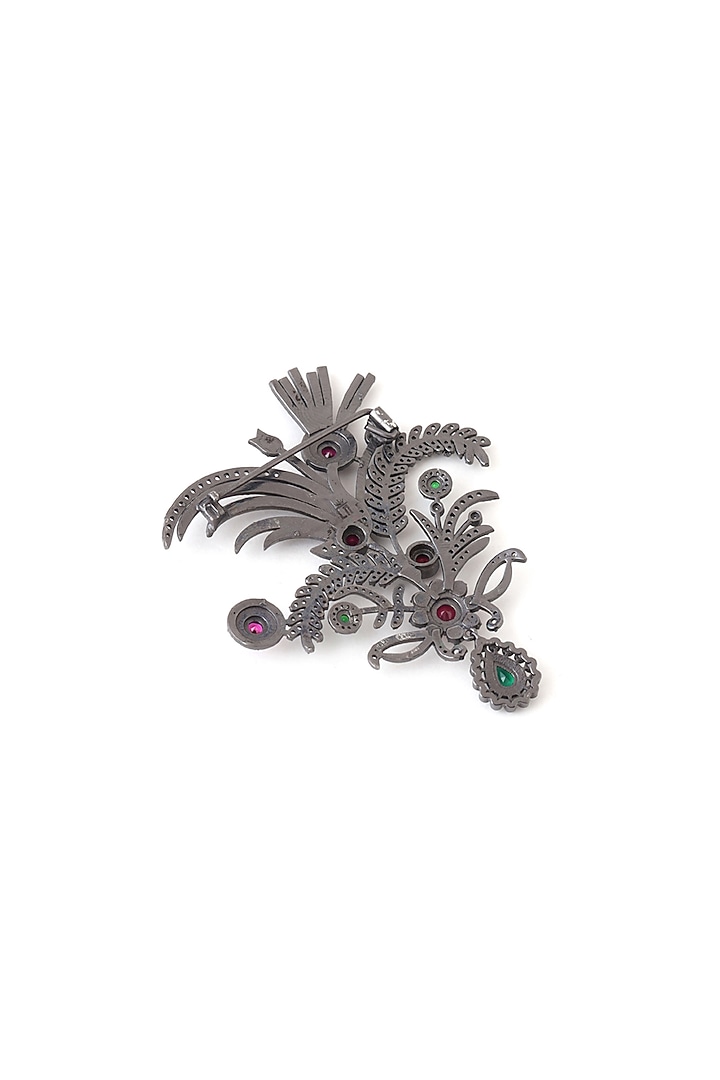 Antique Gold Brass Brooch by Cosa Nostraa at Pernia's Pop Up Shop