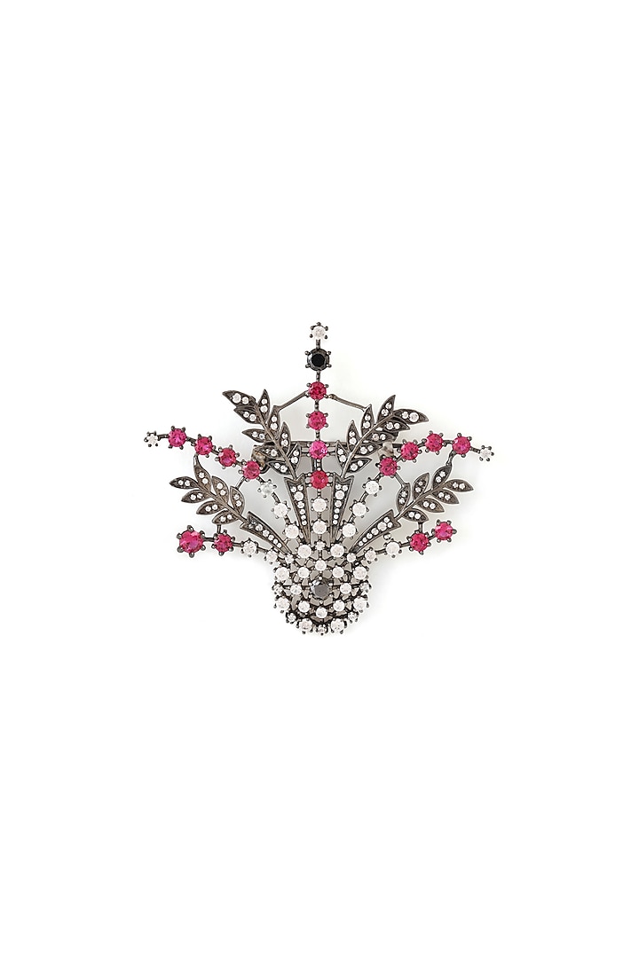 Antique Gold Brass Tree Brooch by Cosa Nostraa