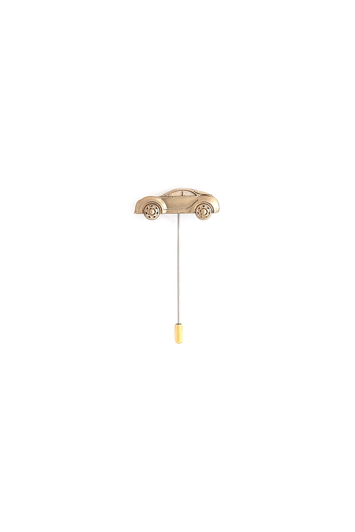 Antique Gold Brass Car Lapel Pin by Cosa Nostraa at Pernia's Pop Up Shop