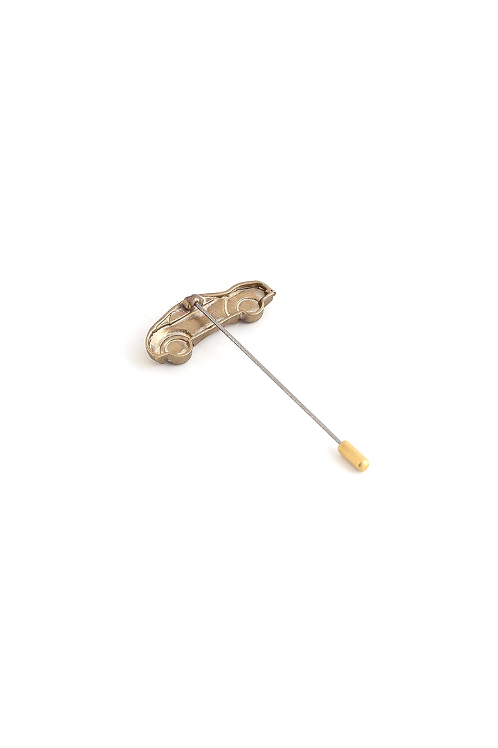 Antique Gold Brass Car Lapel Pin by Cosa Nostraa at Pernia's Pop Up Shop