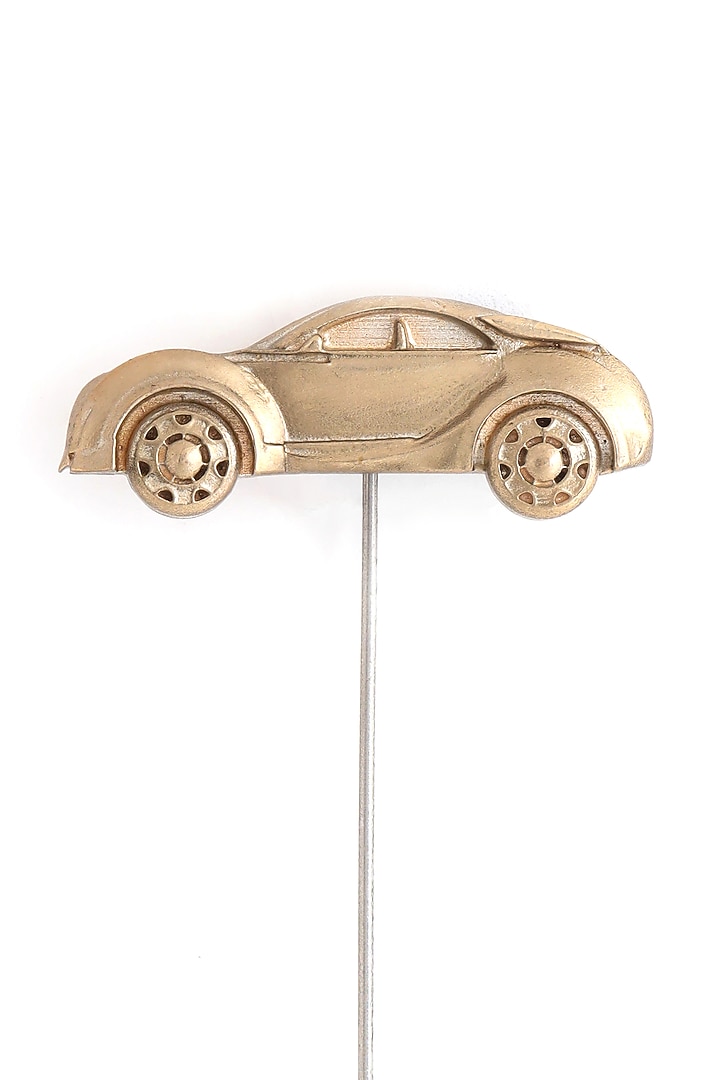 Antique Gold Brass Car Lapel Pin by Cosa Nostraa at Pernia's Pop Up Shop