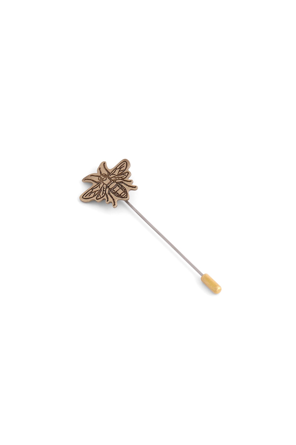 Antique Gold Medieval War Weapon Lapel Pin Design by Cosa Nostraa