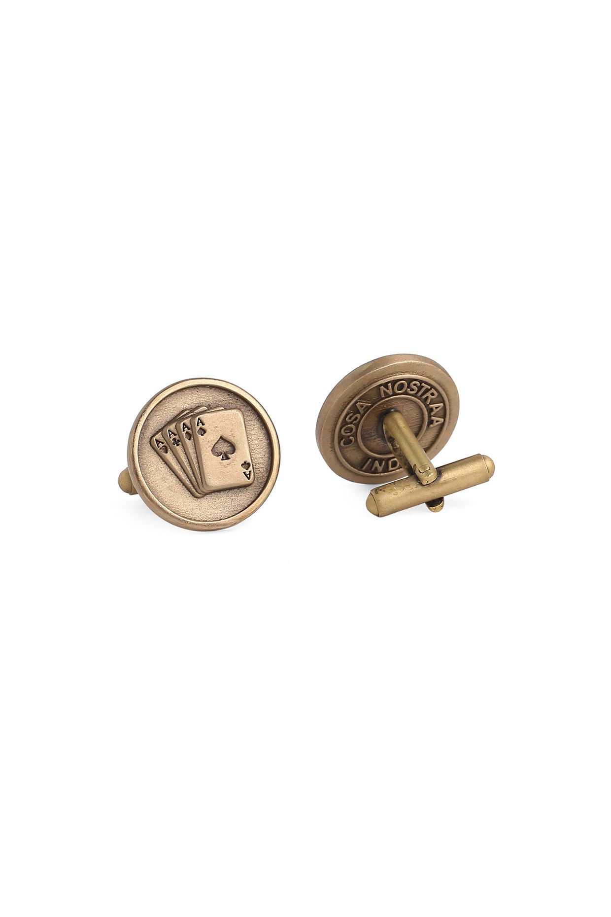 Vintage Gold Cufflinks top Set!