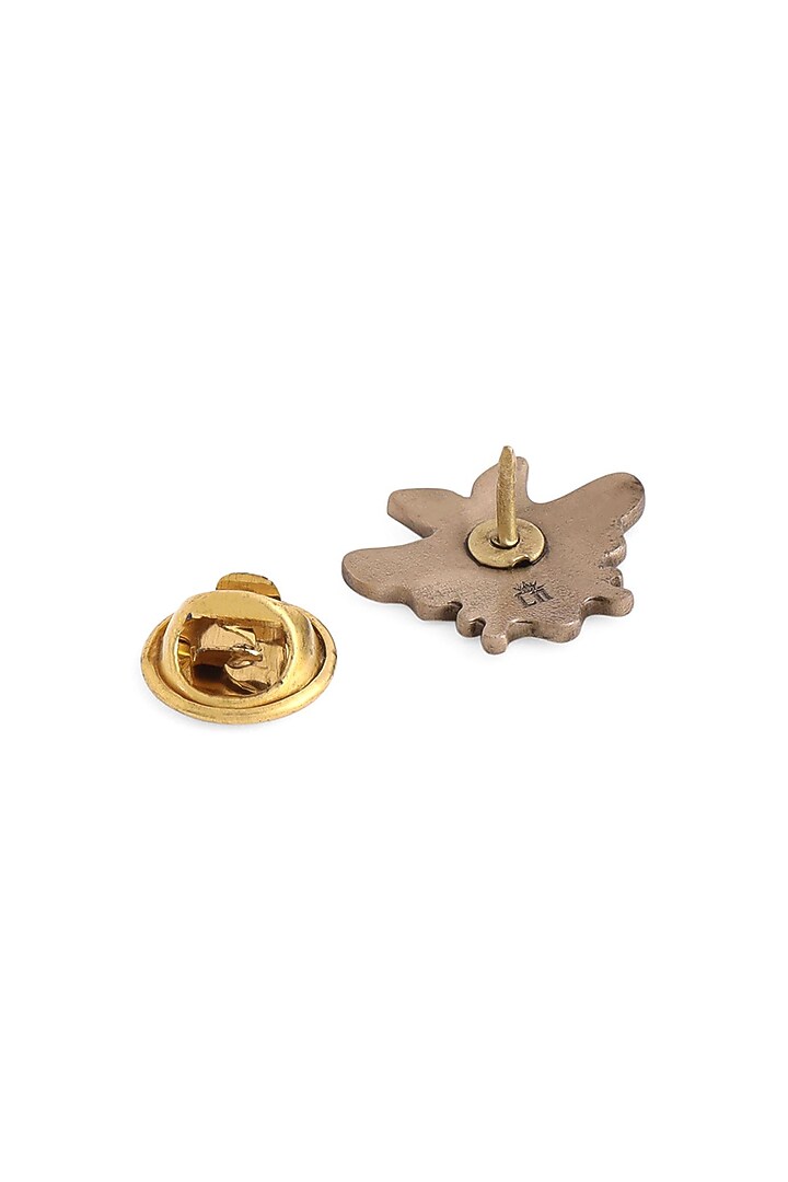 Antique Gold Brass Flying Wonder Collar Tips (Set of 2) by Cosa Nostraa at Pernia's Pop Up Shop