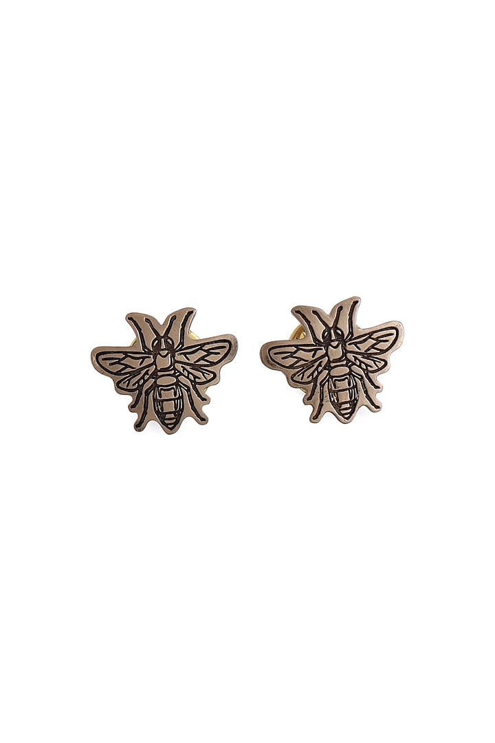 Antique Gold Brass Flying Wonder Collar Tips (Set of 2) by Cosa Nostraa at Pernia's Pop Up Shop